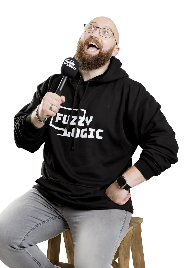 Fuzz presenting with a Fuzzy Logic microphone